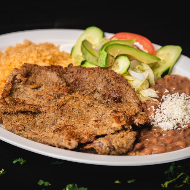 Milanesa Plate (Beef).