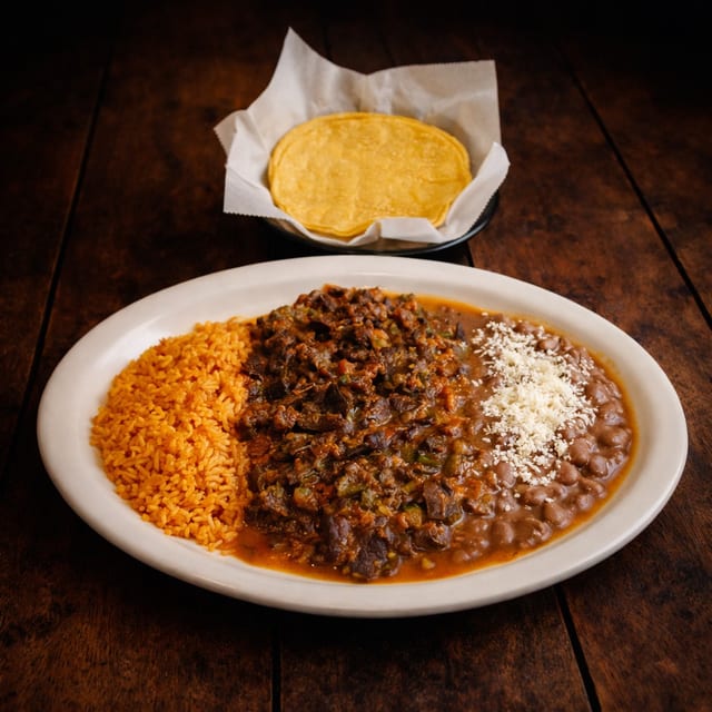 Bistec Ranchero.