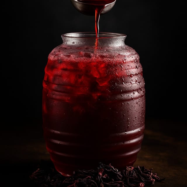 Agua de Jamaica.
